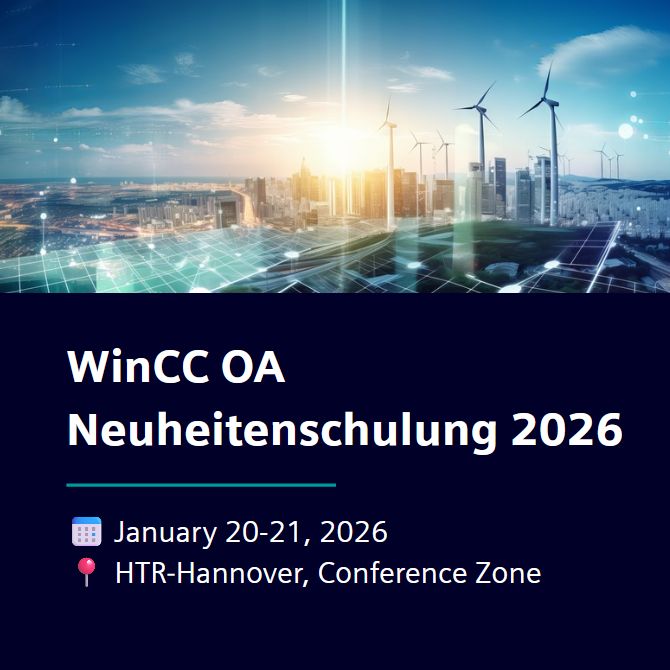 Accellence als Integrationspartner auf der WinCC OA Neuheiten-Schulung